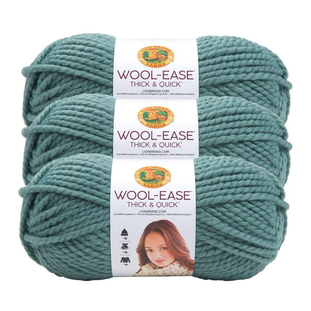 Lion Brand Wool Ease Thick & Quick Yarn - Hudson Bay