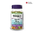 thumbnail image 1 of Webber Naturals Plant-Based Omega-3 Algae Oil 700 Mg, 1 of 8