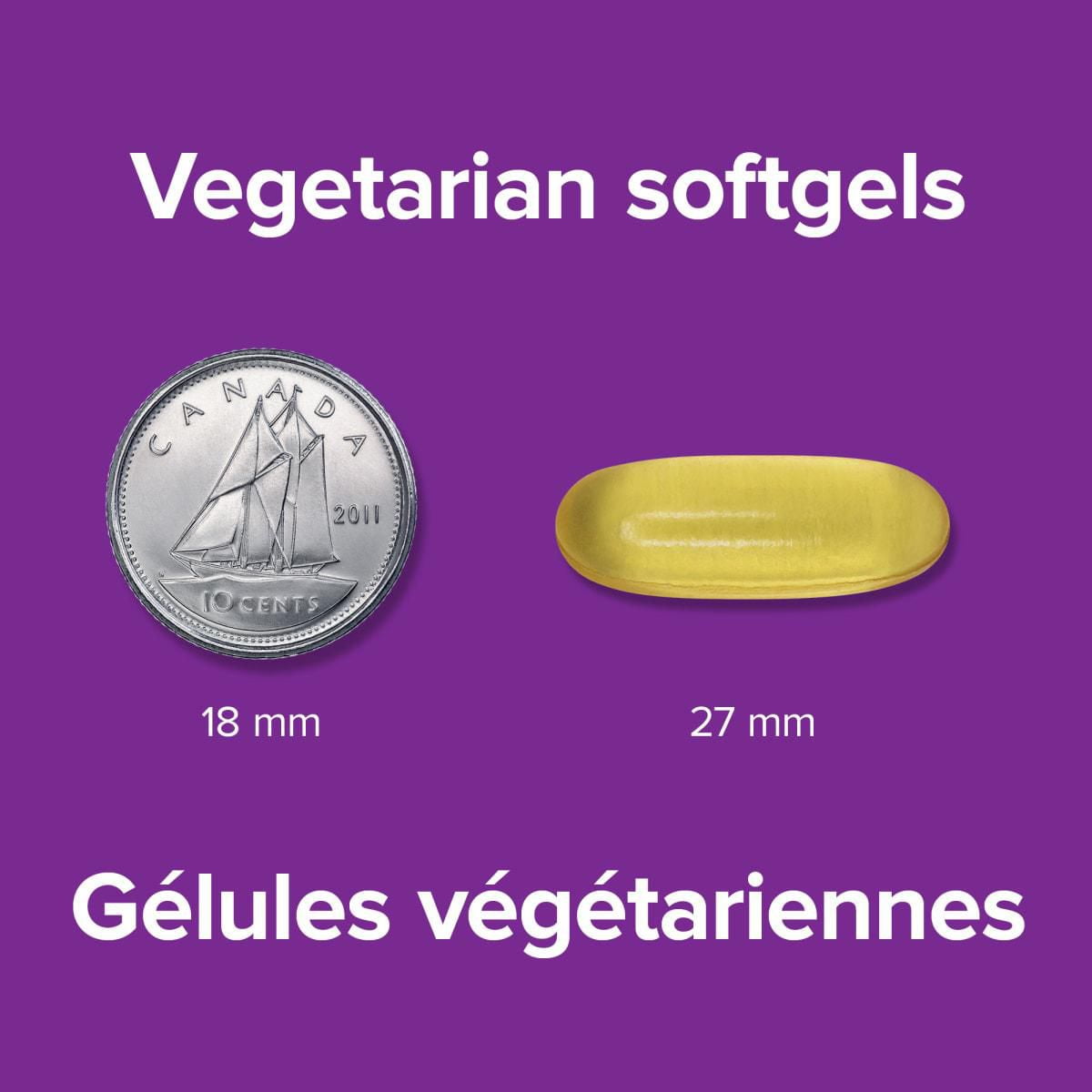 Webber Naturals Plant-Based Omega-3 Algae Oil 700 mg