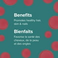 thumbnail image 3 of Webber Naturals Hair Skin Nails Gummies Strawberry, 3 of 7