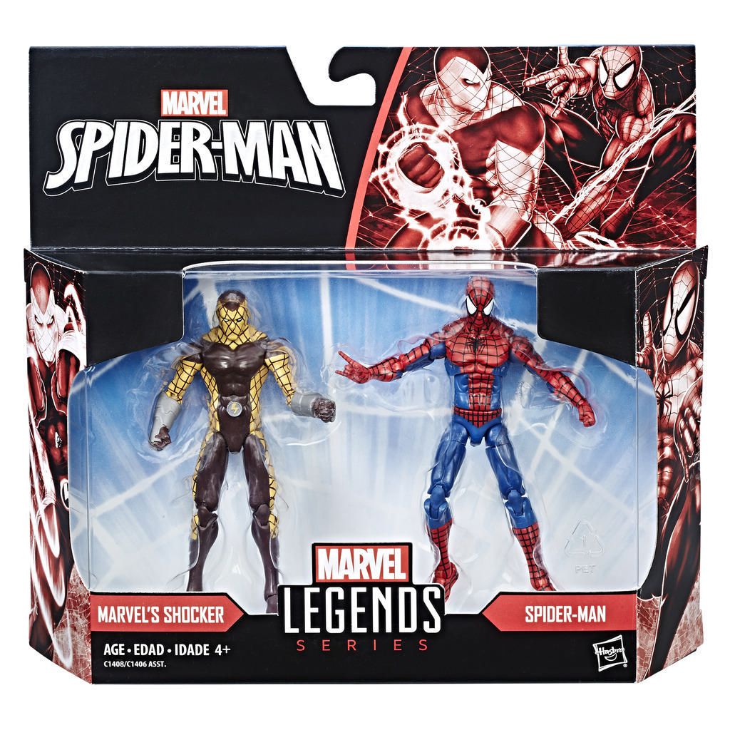 Marvel Legends Spider-Man Spider-Man & Marvel's Shocker 2-Pack