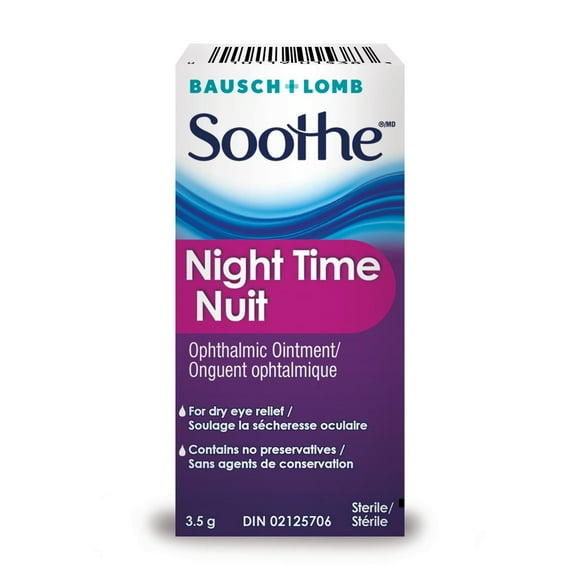 Bausch + Lomb Soothe Night Time, 3.5g