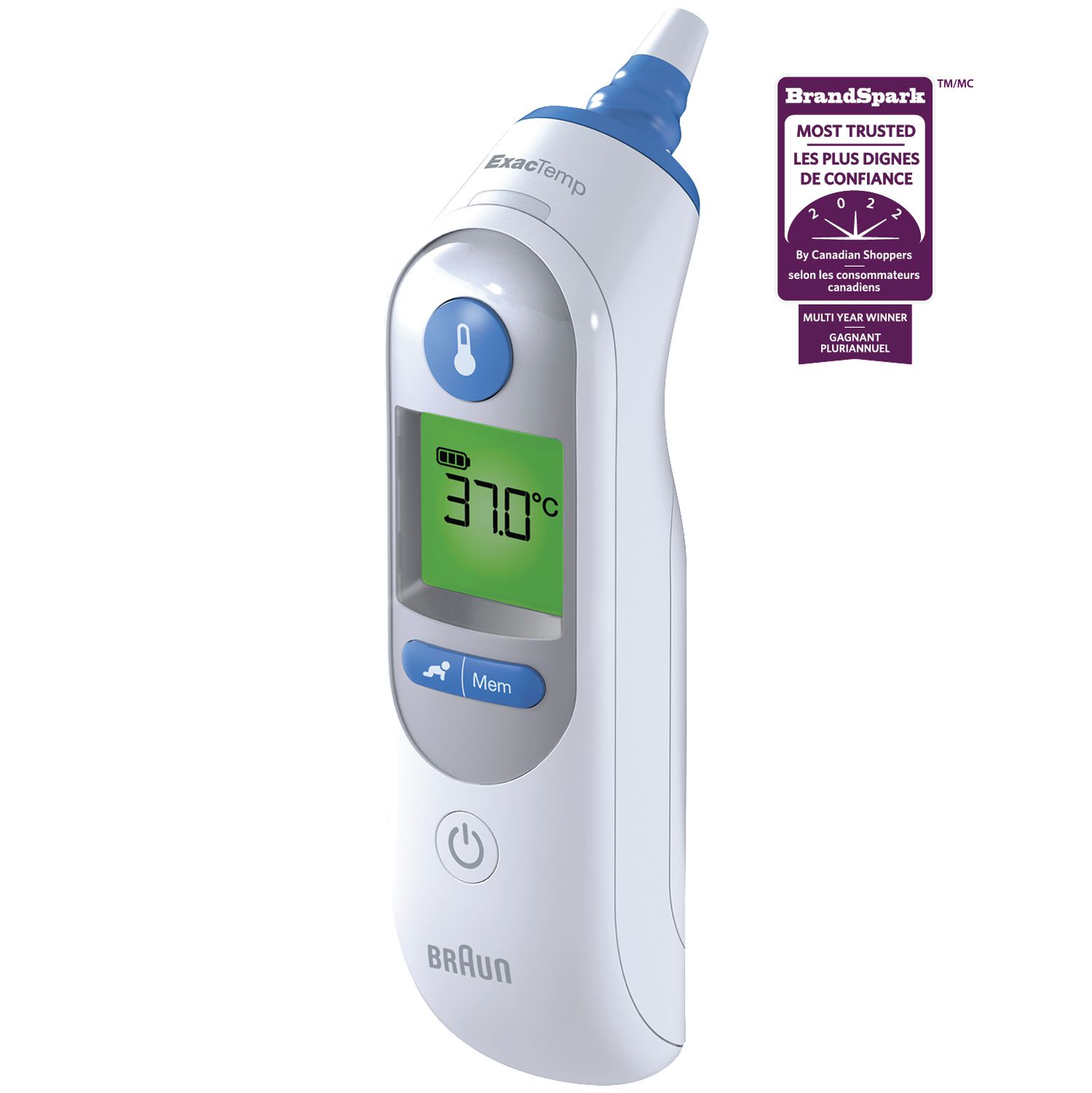 professioneel duidelijk concept Braun IRT6520CA ThermoScan® 7 Ear Thermometer with Age Precision™ | Walmart  Canada