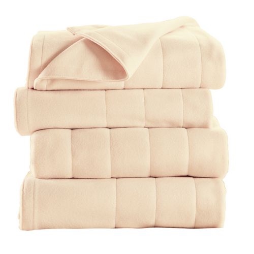 Sunbeam Quilted Fleece Heated Blanket Walmart Canada