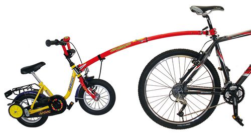 Barre De Remorquage De Vélo, Conception Extensible Portable Compacte  Installation Rapide Corde De Remorquage De Vélo Pour L'entraînement à La  Marche Rouge 