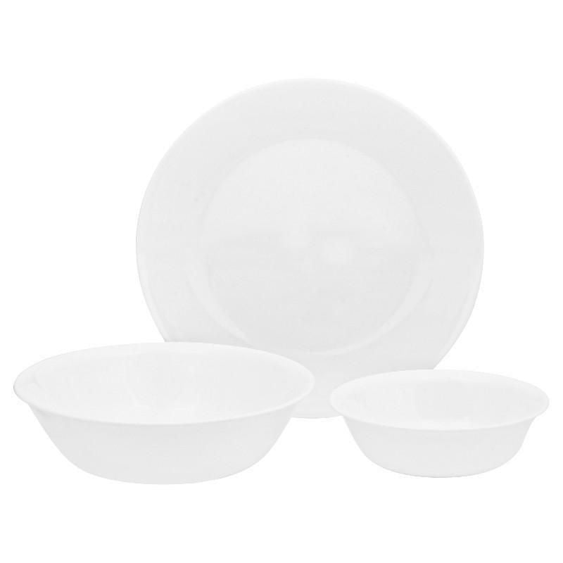 Corelle dinnerware set outlet winter frost