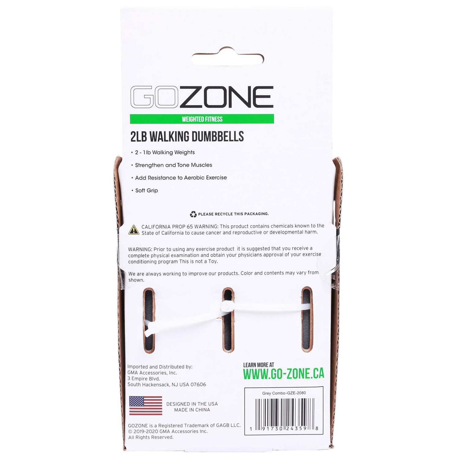 GoZone Walking Dumbbells, Breathable hand strap - Walmart.ca