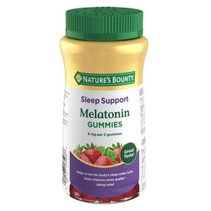Nature's Bounty Melatonin, 2.5Mg, Re-Set Le cycle de sommeil du corps, améliore la qualité du sommeil & Prévient les effets de la lag