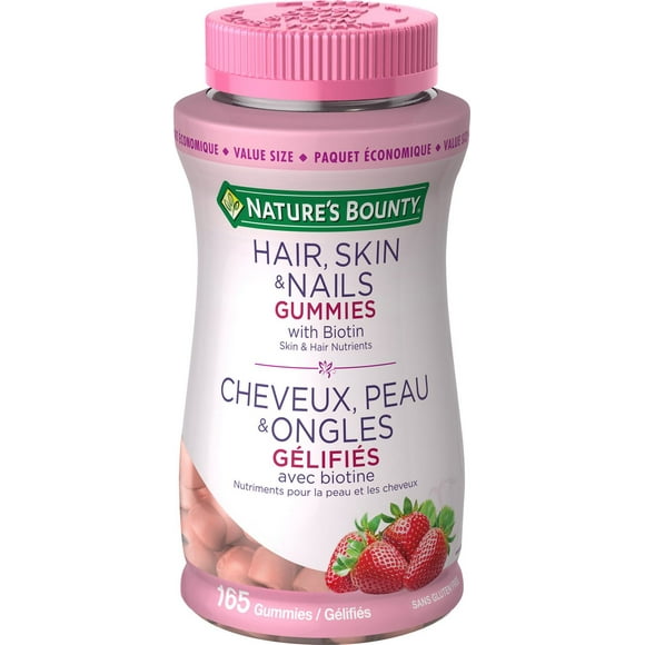 Nature's Bounty Hair, Skin & Nails Gummies with Biotin