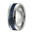thumbnail image 3 of Men's Titanium Ring w/Carbon Fibre Inlay, 3 of 4