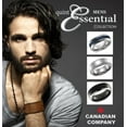 thumbnail image 4 of Quitessential Tungsten Laser Polished Gold Plated Men's Ring, 4 of 4