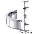 thumbnail image 2 of Bague tungstène 8 mm pour homme, 2 of 4