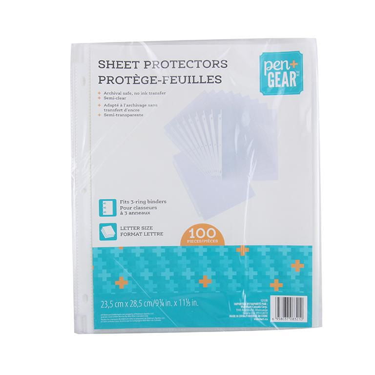 PEN+GEAR Sheet Protector 100 Pieces | Walmart Canada