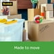 Ruban de déménagement et d’emballage à prise robuste 3500-RD-ESF Scotch®, 1,88 po x 54.6 v (48 mm x 50 m), 1 rouleau/paquet Ruban de déménagement – image 4 sur 6