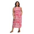 thumbnail image 1 of Robe longue smockée Iyla Plus pour femmes, 1 of 6