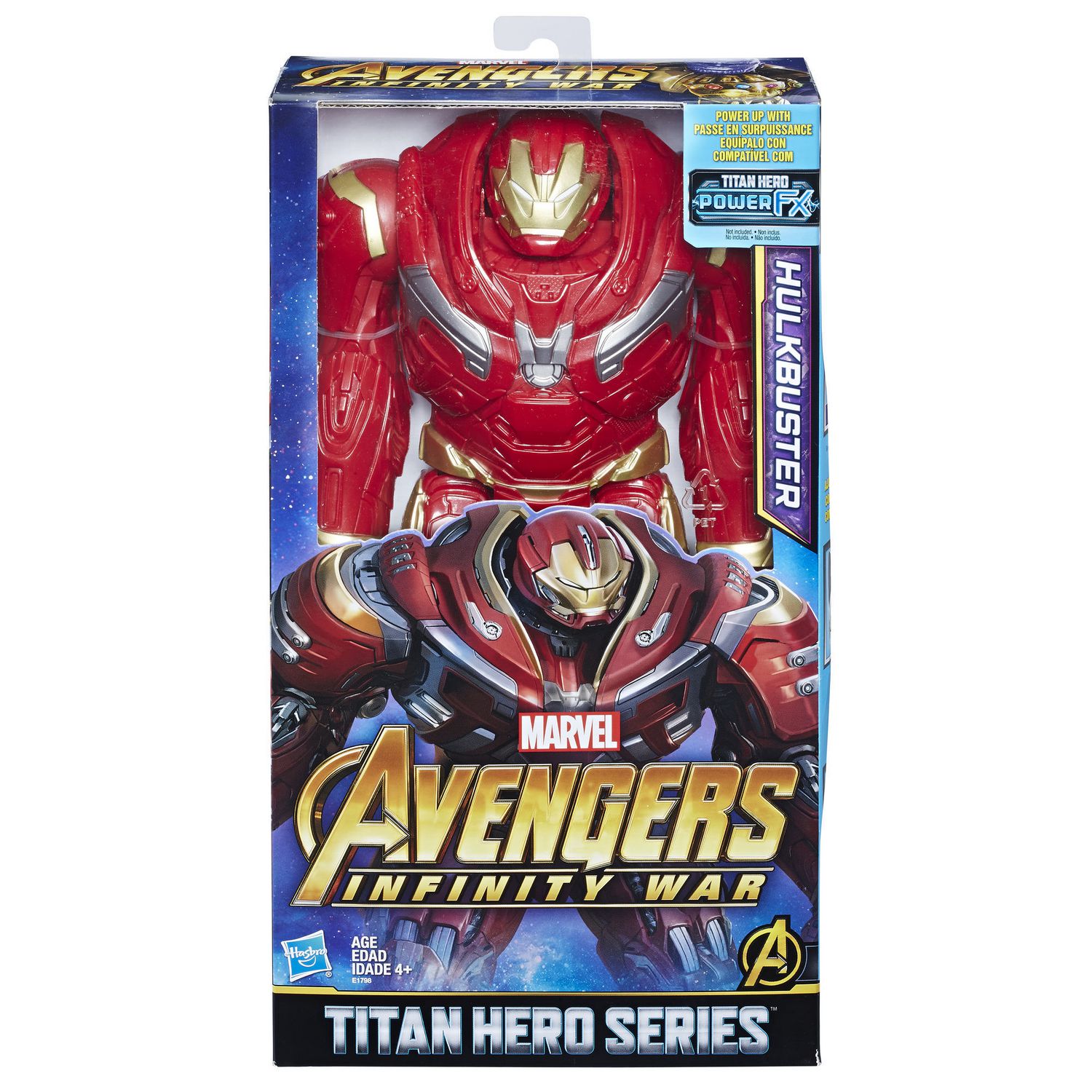 Marvel Avengers Titan Hero Series Power FX Set of Four Action Figures