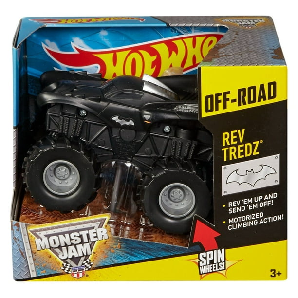 Hot Wheels Monster Jam – Camion Batman Rev Tredz