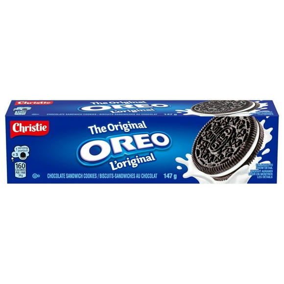 OREO Chocolate Sandwich Cookies, 147 g