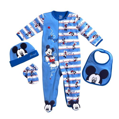 Pyjama, Ensemble 4 pièces Mickey Mouse pour Garçon