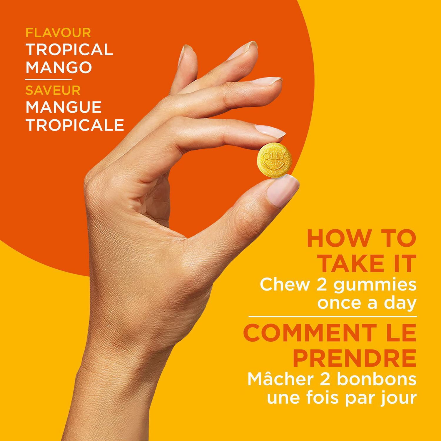 thumbnail image 4 of OLLY  with Tropical Mango Probiotic Supplement, 4 of 7