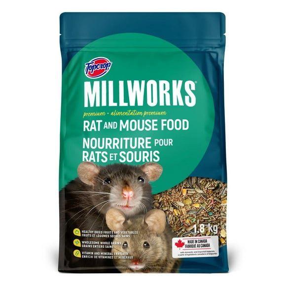 Millworks Premium Rat and Mouse Food, 1.8 kg