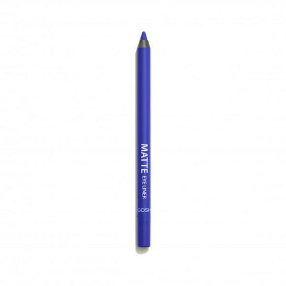 GOSH - Matte Eye Liner - 016 Crazy Blue, PERFUME FREE/VEGAN
