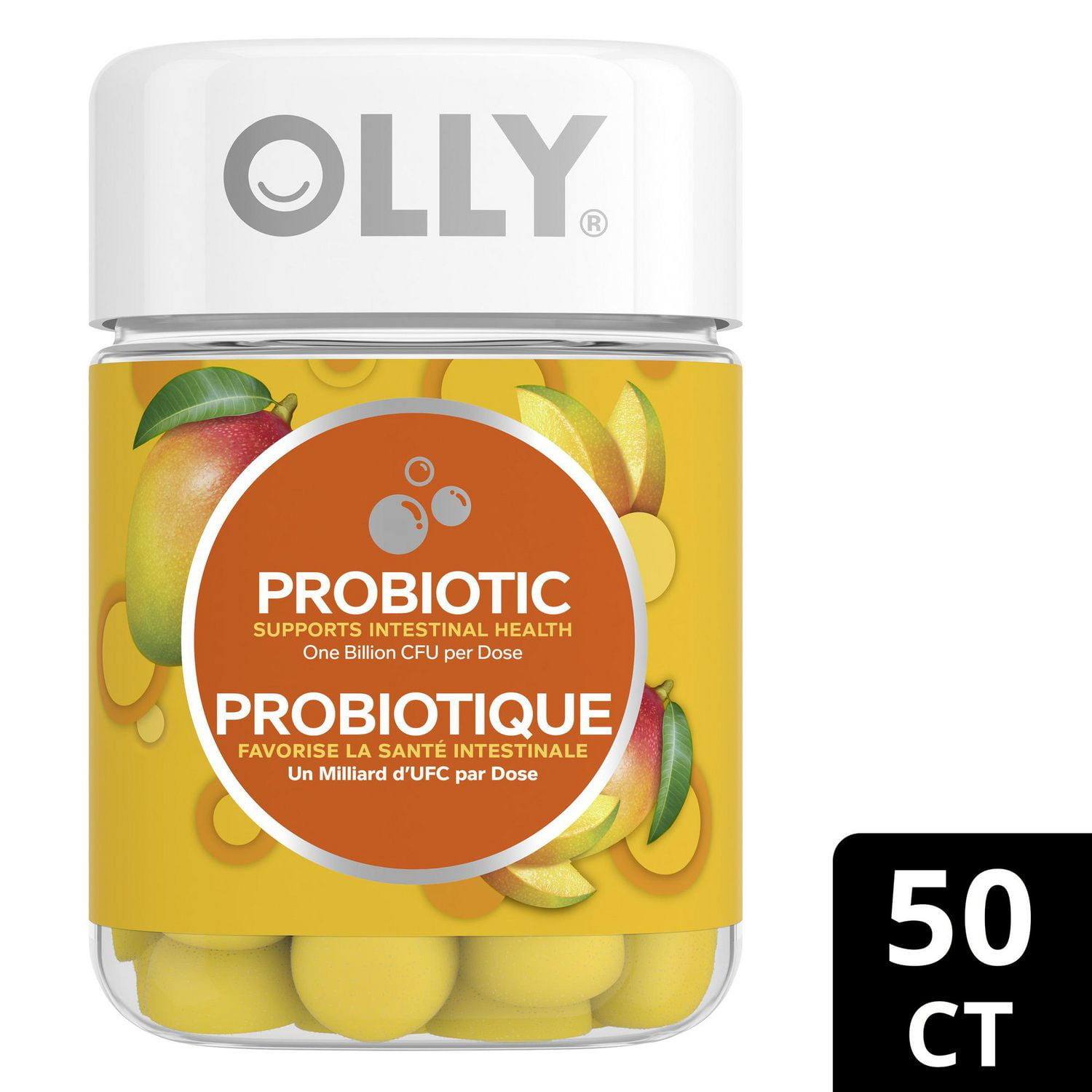 thumbnail image 2 of OLLY  with Tropical Mango Probiotic Supplement, 2 of 7