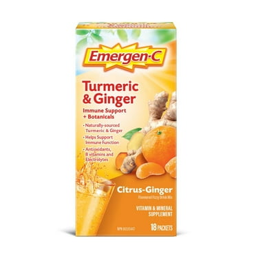 EMERGEN-C Curcuma et Gingembre