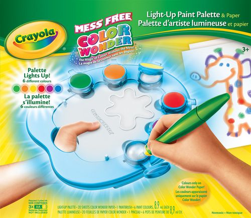 Crayola Color Wonder Light Up Paint Palette Walmart.ca