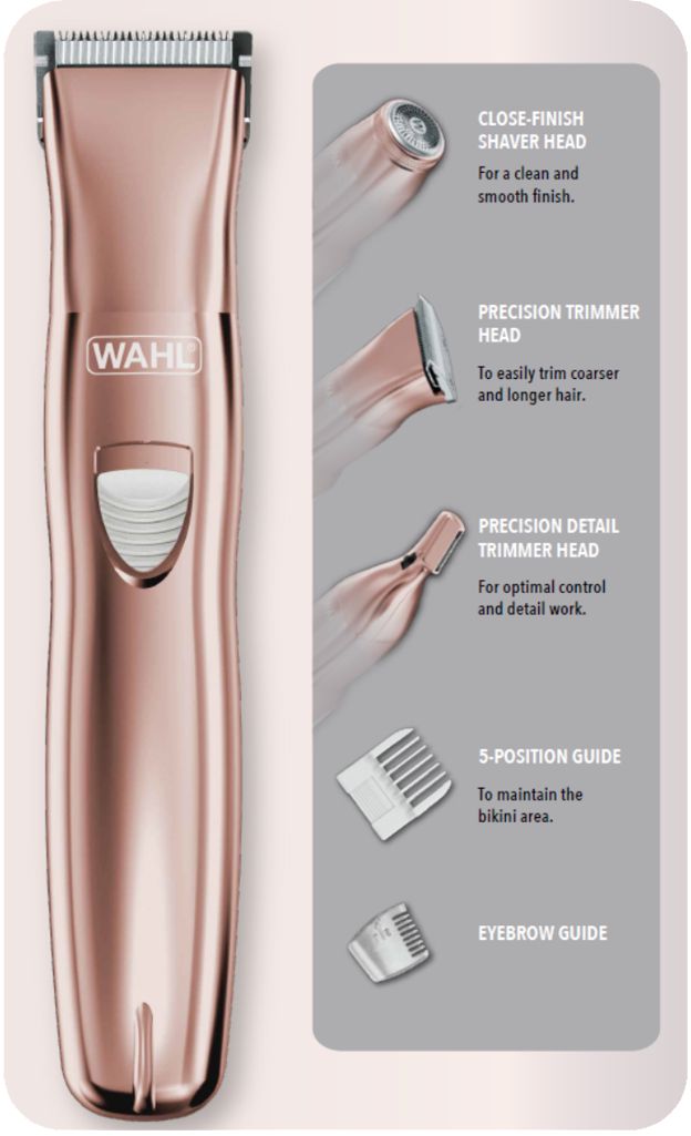 wahl clean & smooth precision detailer