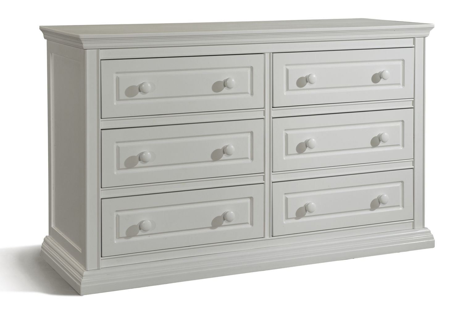 Crescent 6 outlet drawer double dresser