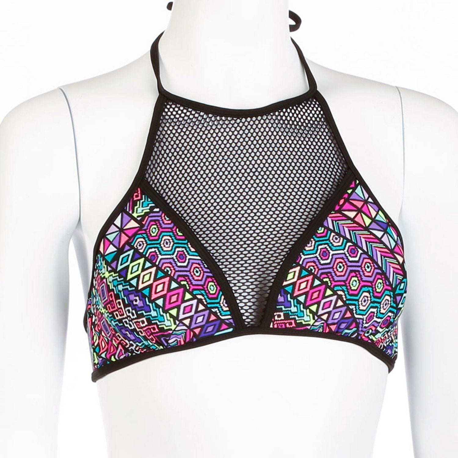 g21 Women’s HighNeck Mesh Halter Bathing Suit Top Walmart Canada