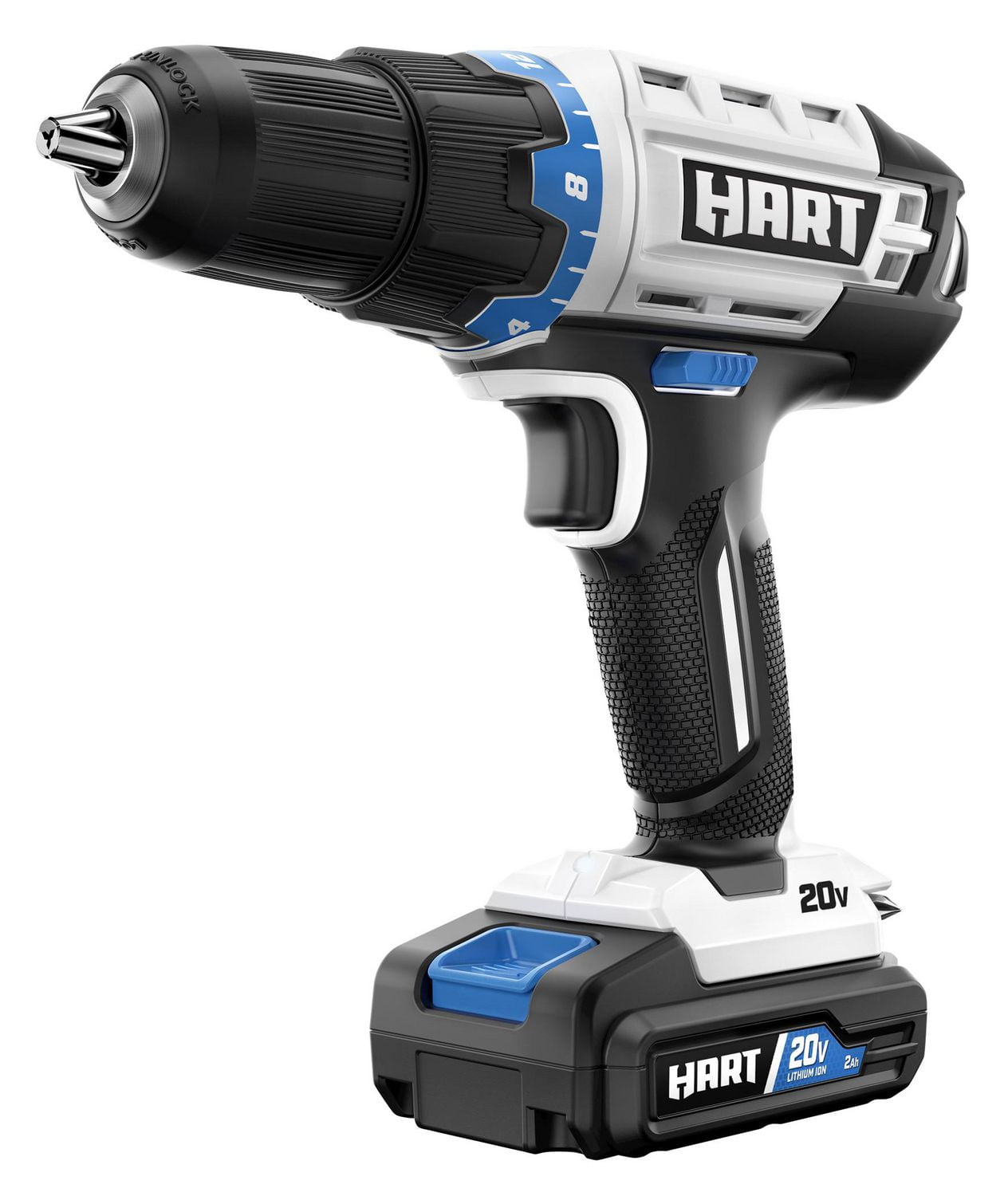 HART 20 Volt 3 Tool Combo Kit 2 HART 20 Volt 2.0Ah Lithium Ion