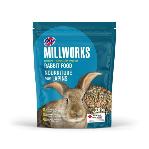 Topcrop Millworks Premium Rabbit Food, 3.63 kg