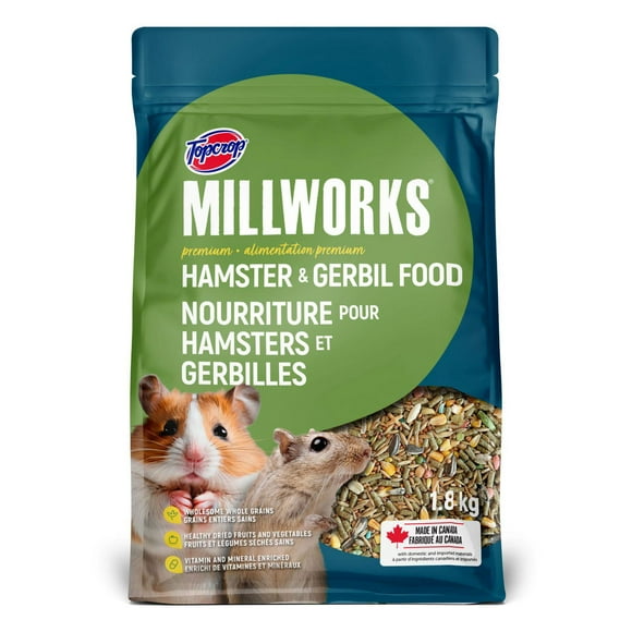 Topcrop Millworks Premium Hamster and Gerbil Food, 1.8 kg