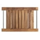 Banc de sauna en teck par Radiant Saunas avec rangement intégré – image 3 sur 6