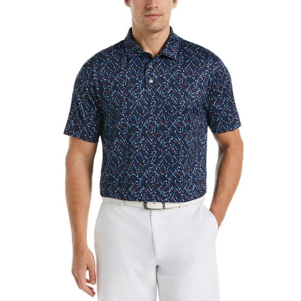 Ben Hogan Men's Conversational Print Golf Polo Shirt - Walmart.ca