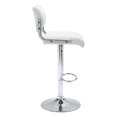 thumbnail image 2 of Zuo Modern Juice White Bar Chair, 2 of 4