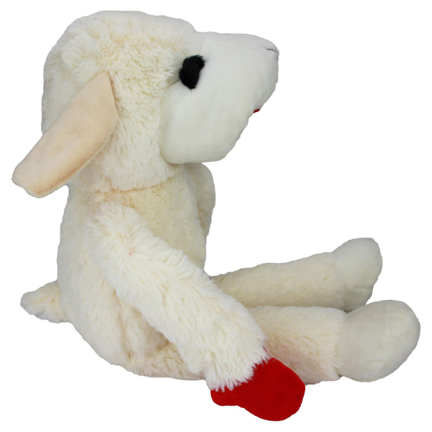 Multipet Standing Lamb Chop Dog Toy Dog Comfort Toy Lamb Chop Dog Toy