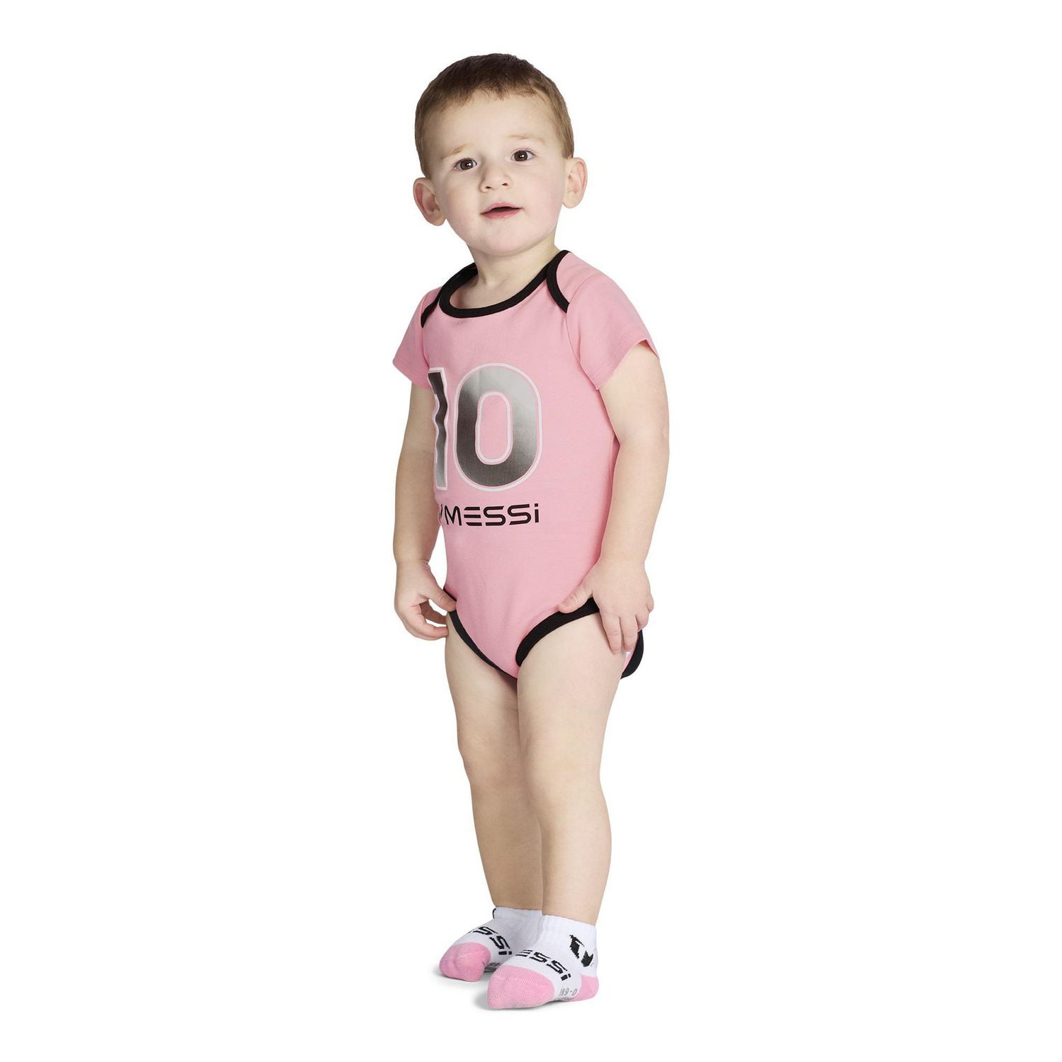 COMBINAISON À MANCHES COURTES POUR BÉBÉ MESSI (0-3M) - (18-24M)