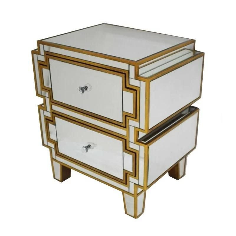 Plata Décor Import Small Mirrored Nightstand Walmart Canada