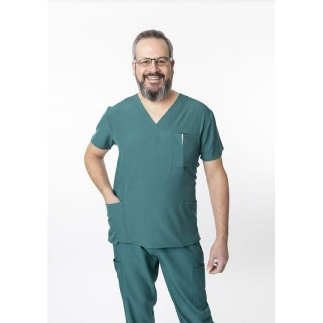 Greentown Canada Scrubs 4Flex 1202 Haut de Scrub Unisexe