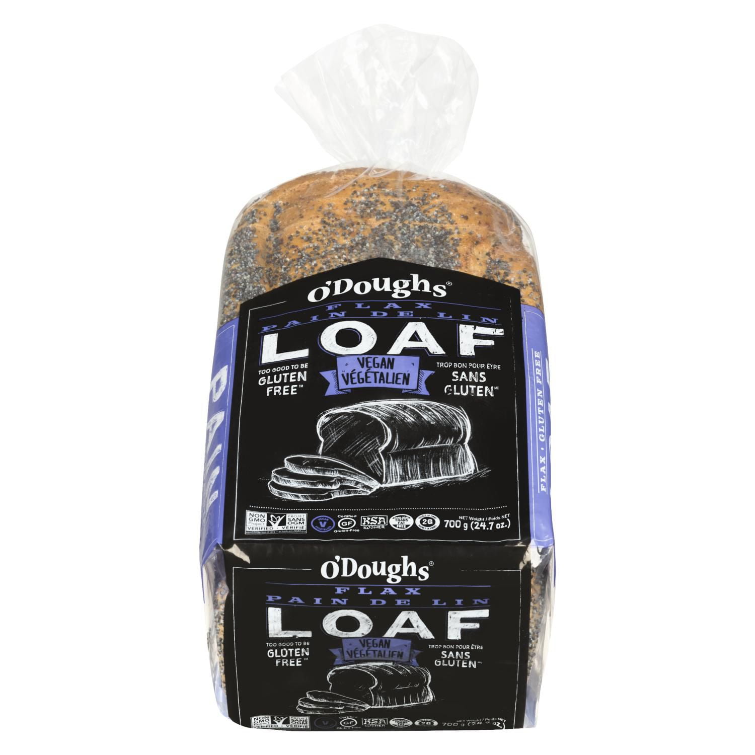 O'Doughs Flax Loaf Gluten Free Walmart Canada