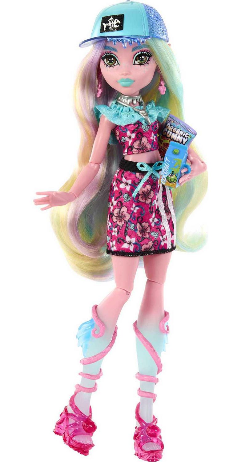Monster High Skulltimate Secrets Lagoona Blue Doll and Fashion Set with  Dress-Up Locker