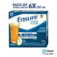thumbnail image 2 of Ensure Clear, Clear Liquid Nutrition Drink, Refreshing Fruit Flavoured Nutrional Supplement, Apple, 6 x 237-mL Bottles, 2 of 9