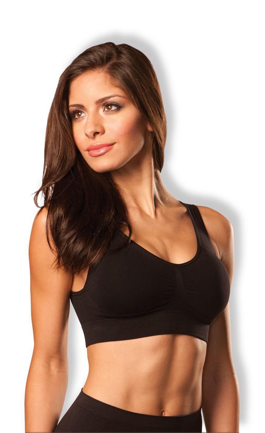 Genie Bra As Seen On Tv Dream Seamless Pullover Bra with Adjustable  Lift-Padded Nude-Small (