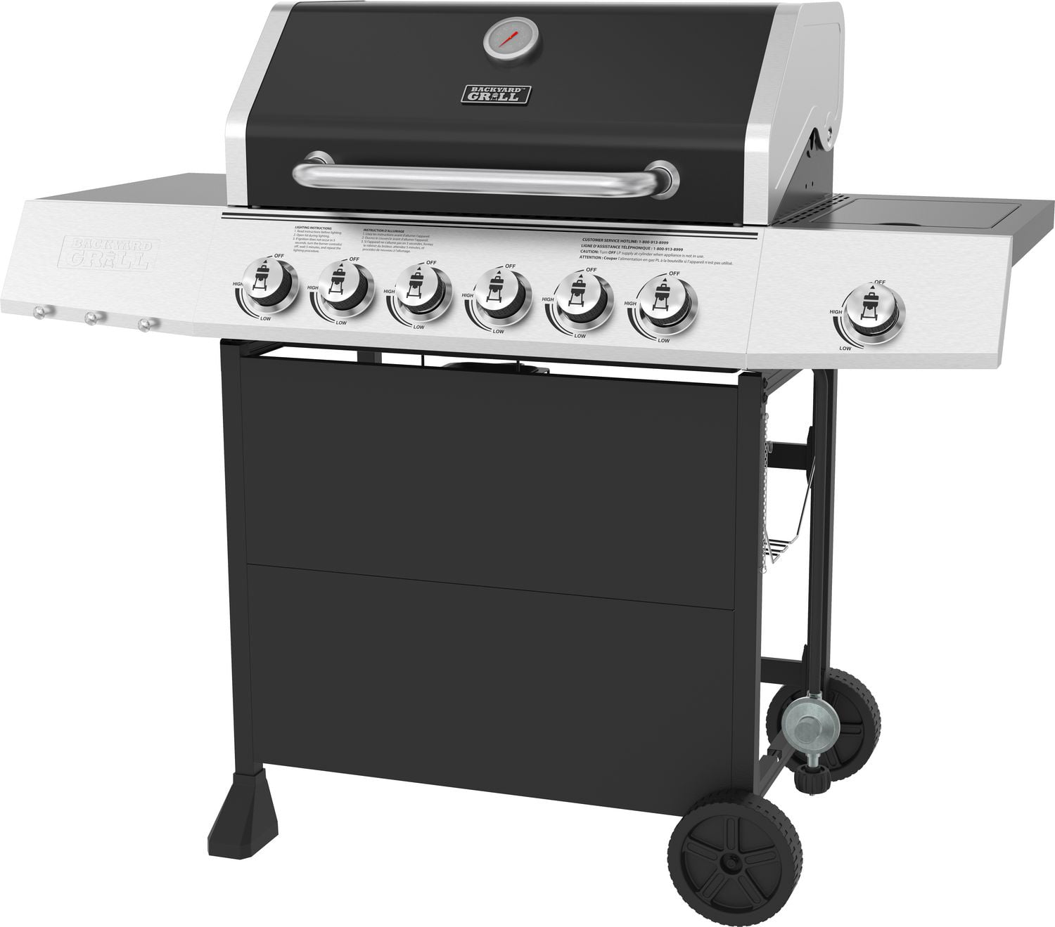 6Burner Propane Gas Grill Walmart Canada
