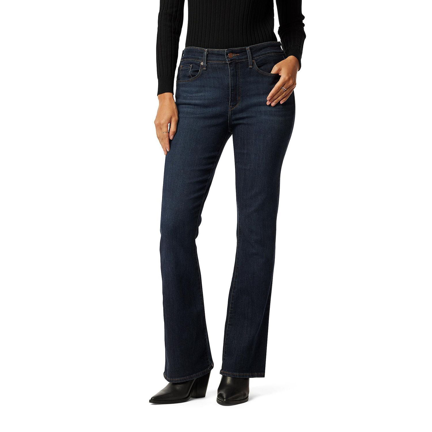 Levi Strauss Signature Women s Mid Rise Bootcut Jeans Available sizes 2 18 Walmart