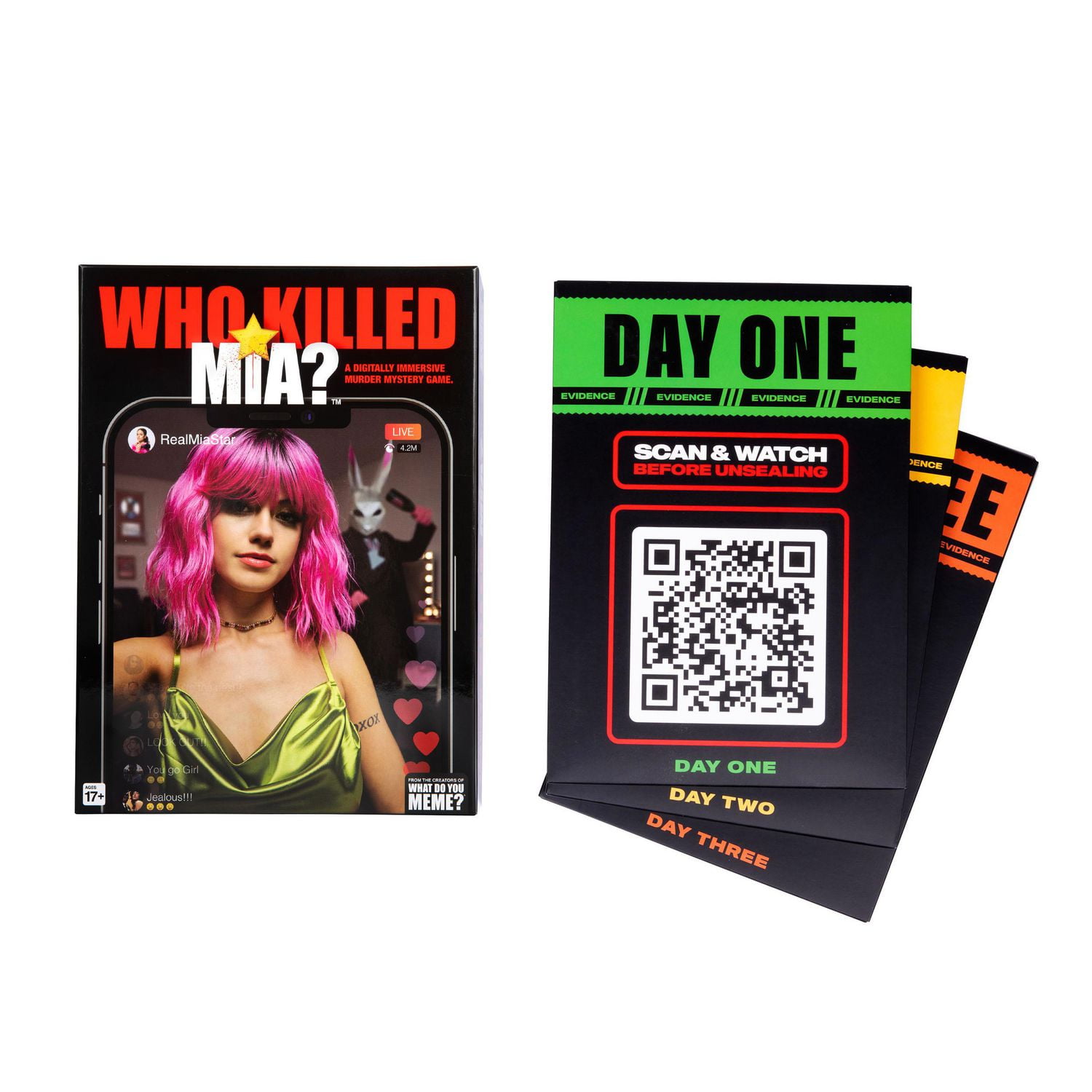 Who Did It Presents: Who Killed Mia - An Immersive and Digital Murder  Mystery Game - Smartphone Required, Murder Mystery Game 