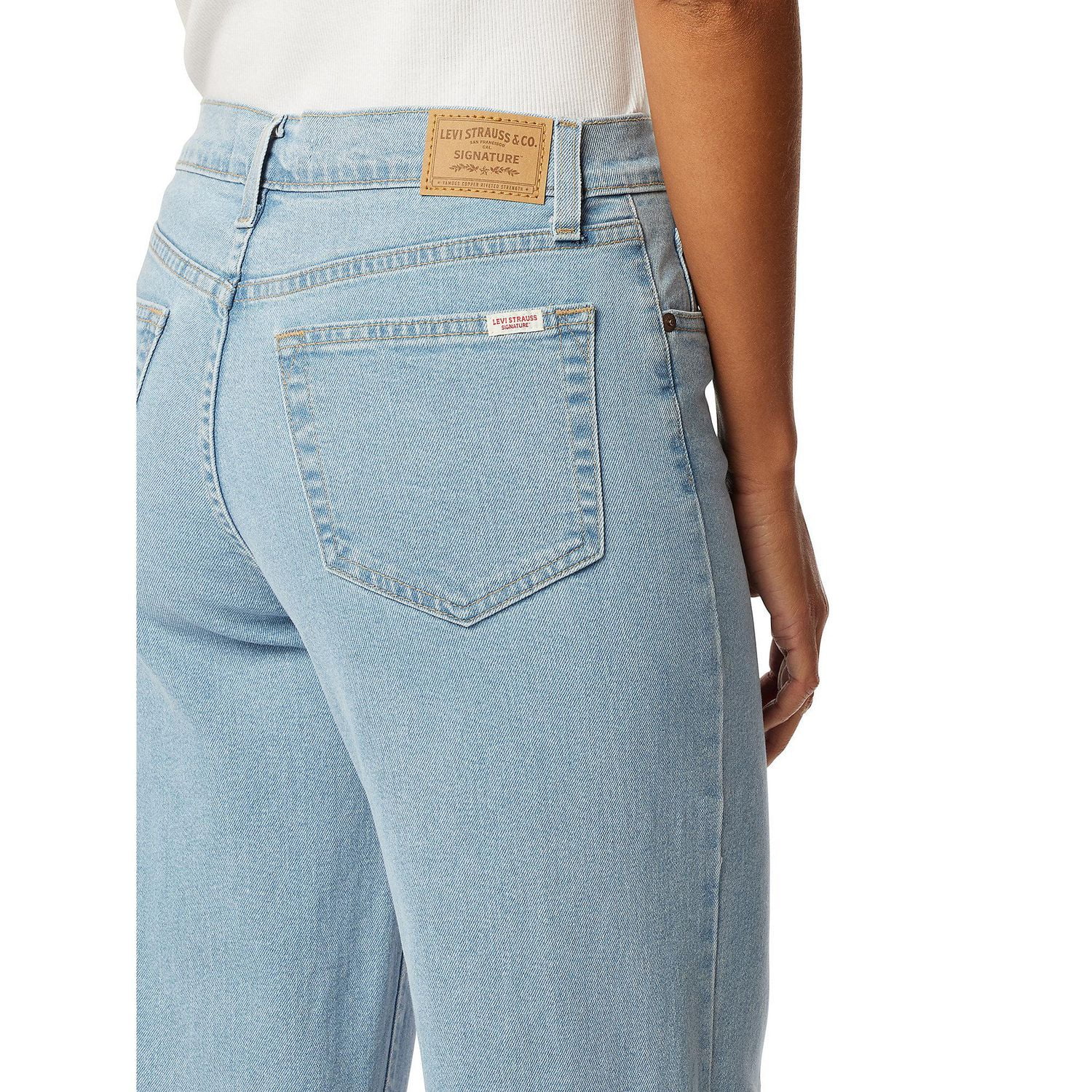 Levis elastic waist jeans womens on sale